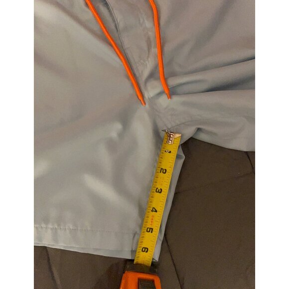 Gap Men’s Swim Trunks Size M Blue Board Shorts Orange Drawstring Quick Dry Logo - Picture 11 of 12